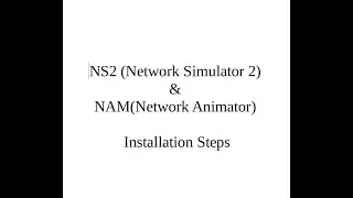 NS2 Installation on Ubuntu 18.04