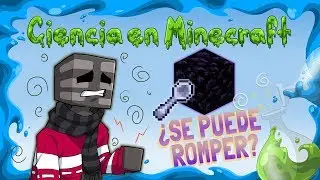 Ciencia en Minecraft, ¿Se puede picar un bloque de obsidiana con la mano y mining fatigue IV?
