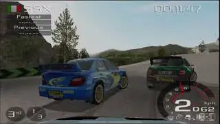 WRC: Rally Evolved (PS2): Rallycross. WRC and independent class.