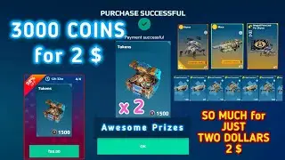War Robots. Record Breaking Deal. I Got the BEST DEAL Possible in WR. 100$ Worth Stuff for Only 2$.