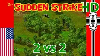 Sudden Strike Gold HD mod 💥 Multiplayer 2 vs 2