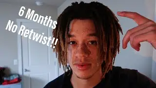 What 6 Months With No Retwist does To Your Dreadlocks!!