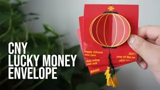 Lantern Envelope | Tutorial & Template | DIY