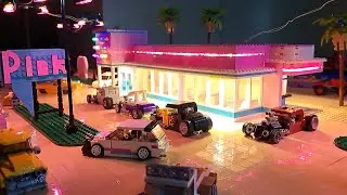 LEGO Pink Motel Minifig Rides at Ebina Brick Conference 2023 | #4wlc
