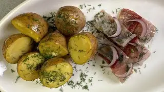 Маринованная селедка с кардамоном