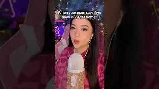 we have ASMR at home… 