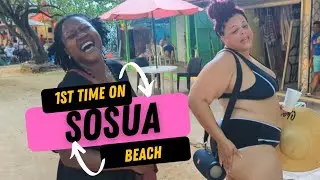 First Time In Sosua And They'll Be Back #sosuabeach #cerisefairfax #sosuavlogger