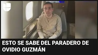 ¿Dónde está Ovidio Guzmán? México dice que no fue liberado, pero se desconoce su paradero
