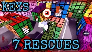 7 Rescues in KEYS | Roblox Keys Season 1