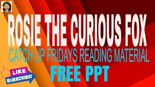 CATCH UP FRIDAYS READING STORIES Rosie the Curious Fox / REDVENTURE