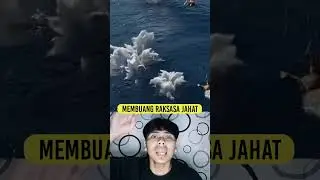 misi membuang raksasa jahat ke tengah laut.
