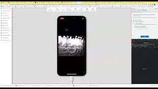 Пример работы в BrowserStack в мобильном приложении warphoto