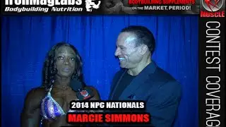 Marcie Simmons After Winning Women's Physique Overall At The 2014 NPC Nationals!