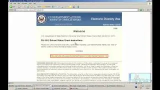 Electronic Diversity Visa Lottery -- DV (is it true and fair? how knows!)