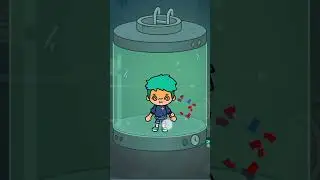 My Hair Transform into a Green 💚 #tocaboca #tocalifeworld