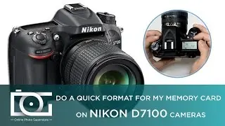 TUTORIAL | How to Format my Memory Card - Reformat SD Card for my Nikon D7100