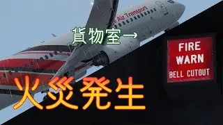 [Flight Sim] What if a fire breaks out in the cargo bay?! (Slow commentary)