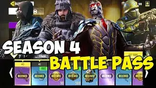 Season 4 Battle Pass | All Characters & Gun Skins | Upcoming Legendary Guns | COD Mobile | CODM