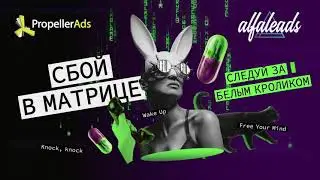 Сбой в Матрице — закрытая препати от PropellerAds и Alfaleads (Москва, 9 июня)