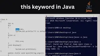 this keyword in java | this keyword in java with example | Usage of this keyword