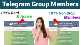 Telegram group me member kaise badhaye | how to increase telegram group members