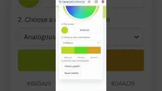Bye Bye to Colour Combination Headache #short #color #graphic