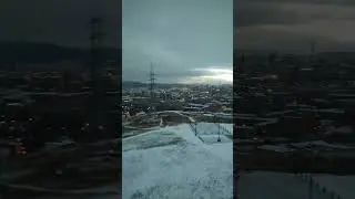Красноярск с горы Караульная. #shorts