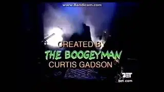 The Boogeyman from BET Curtis A Gadson 1998-2003 Scary Logo History