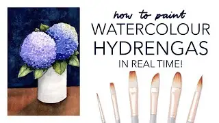 The Secrets of Watercolour Hydrangeas