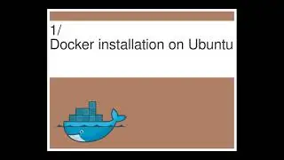 [DOCKER] -1- install
