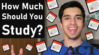 The BEST ACT® Study Plan and Study Strategy | How to Build YOUR Study Schedule + Improve FAST