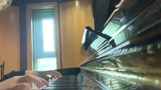 war project, recording piano in studio