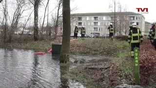 Wateroverlast Sportpark De Neul.