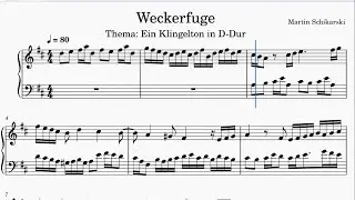 Weckerfuge / The Alarm Clock Fugue (Martin Schikarski)