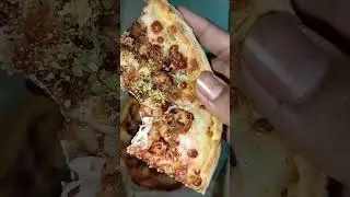 Domino's Pepper Barbecue Chicken pizza🍕💙