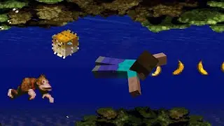 C418 - Subwoofer Lullaby, but it's Donkey Kong Country