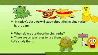 class 1 is, are, am