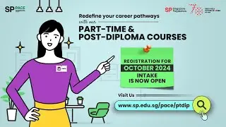 New horizons of learning with our Part-Time and Post- Diploma courses for October 2024 intake