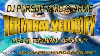 DJ PURSUIT & MC CLARKIE LIVE @ TERMINAL VELOCITY (90s happy hardcore vinyl set)