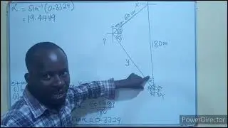 Solving WASSCE June 2023 Qu. 10 on How to Draw a Diagram for Bearing and Use it to Solve Questions