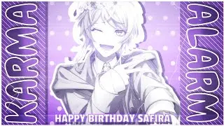 KARMA ALARM | HBD SAFIRA! 💜
