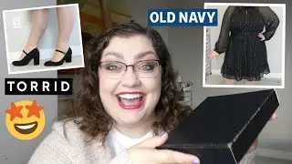 BLACK FRIDAY + CYBER MONDAY TRY-ON HAUL!!! | Torrid, Old Navy, & ILNP Nail Polish