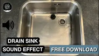 Drain Sink Sound Effect