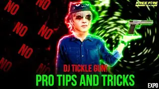 Unbeatable Headshots with DJ TICKLE 👾 Gun! Pro Tips and Tricks for Free Fire
