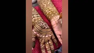 Bridal henna done #mehndi #bridalhenna #artist ✨🤍