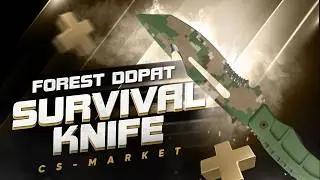 Survival Knife | Forest DDPAT (Нож выживания | Пиксельный камуфляж «Лес») — обзор CS2