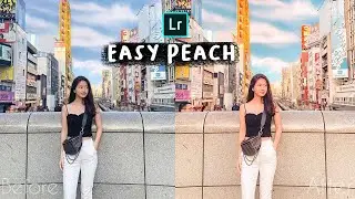 Tutorial Edit Foto Easy Peach Tone - LIGHTROOM MOBILE TUTORIAL INDONESIA