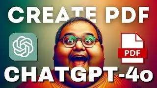 Create PDFs with ChatGPT-4o! It's Easier Than You Think