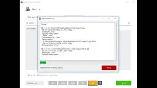 How to convert images with reaConverter