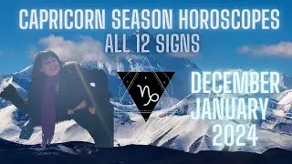 ♑ CAPRICORN SEASON 2024 (DECEMBER/ JANUARY) | ALL 12 SIGNS ❄️